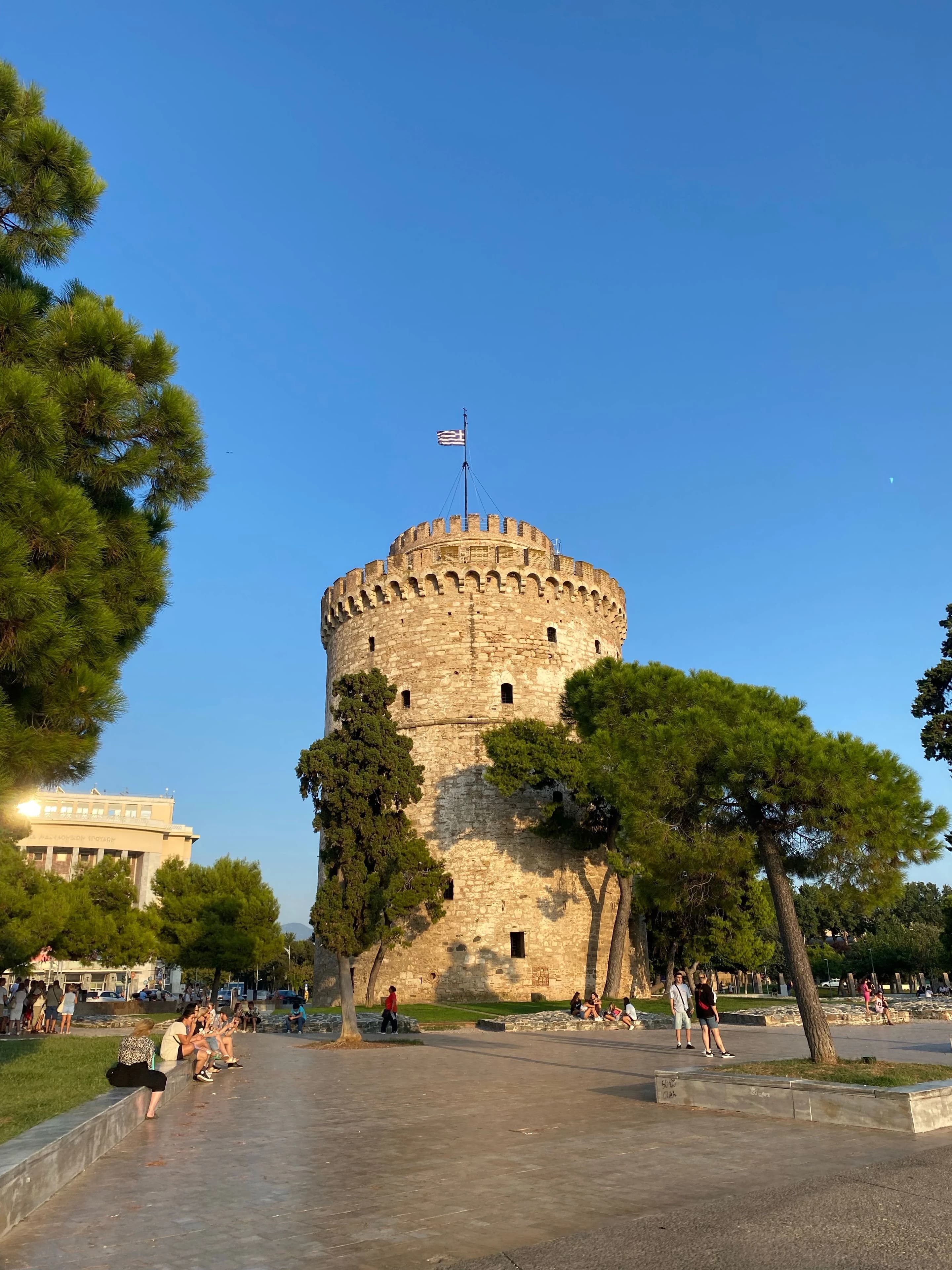 De Witte Toren aan de boulevard van Thessaloniki